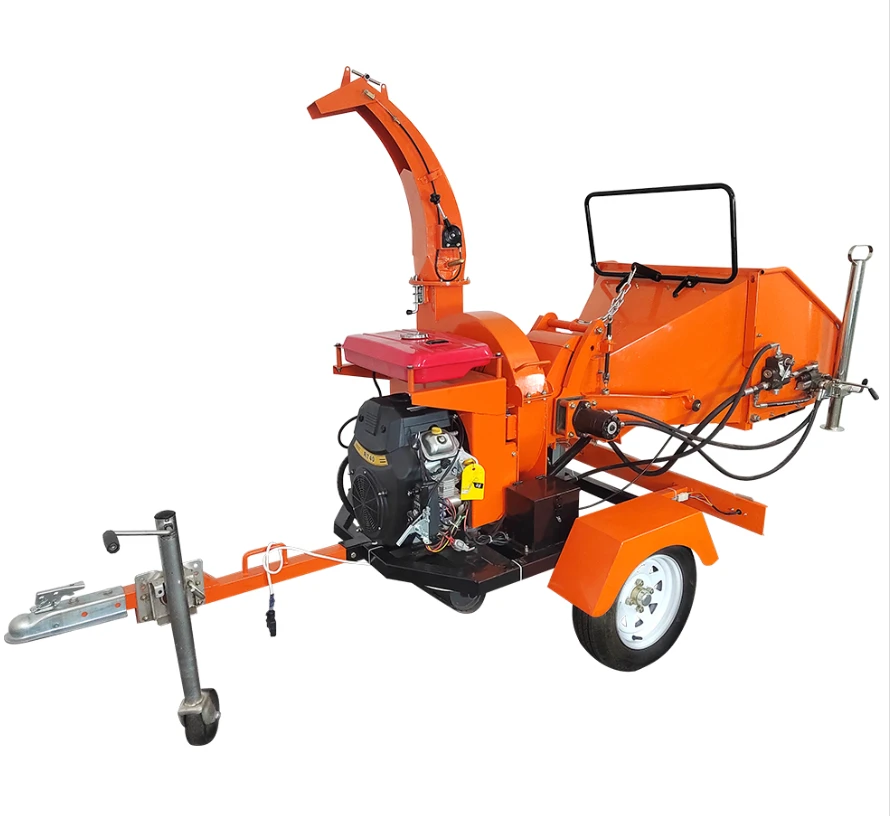 25HP V-টুইন হাইড্রোলিক ডিস্ক উড চিপার