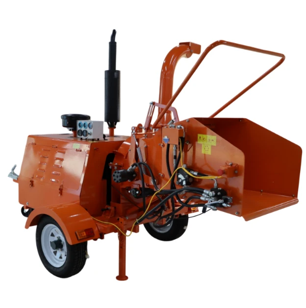 50HP হেভি ডিউটি ​​ডিজেল ডিস্ক উড চিপার